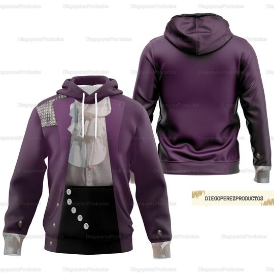 Prince Purple Hoodie, Prince Singer Cosplay Hoodie, Pur Rain Women Hoodie, Prince Aesthetic Hoodie, Pur Rain Hoodie