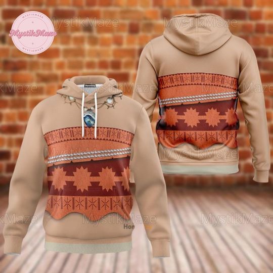 Halloween Moana Princess Costume Hoodie, Disney Princess Cosplay 3D Shirt, Disney Trip Shirt, Moana 3D Hoodie, Disney Birthday Gift