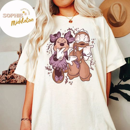 Disney Minnie Daisy Summer Shirt, Disney Minnie and Daisy Shirt