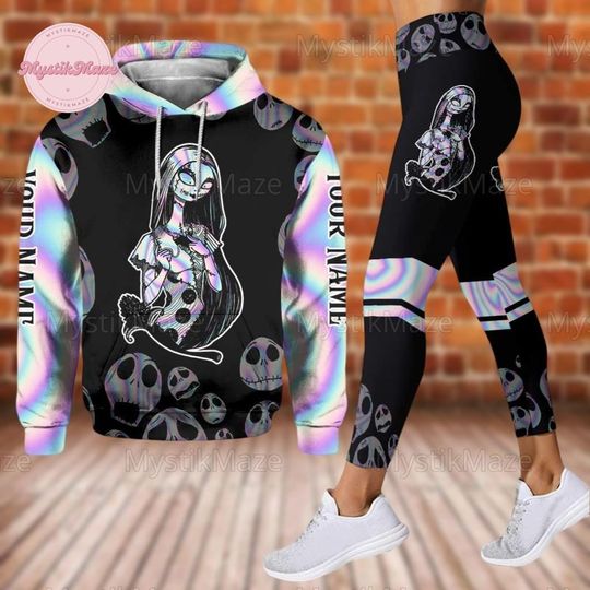 Personalized Sally Hoodie Legging, Nightmare Before Christmas Hoodie, Jack And Sally Shirt, Pumpkin Queen Shirt, Halloween Disney Gift