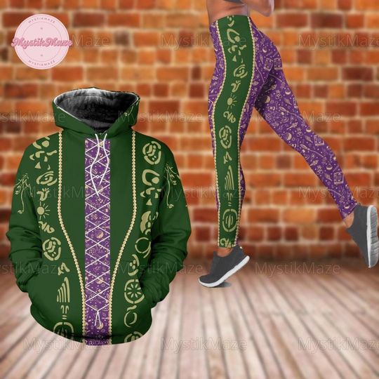 Sanderson Sisters Cosplay Hoodie, Hocus Pocus Legging, Sarah Sanderson Costume Shirt, Hocus Pocus Legging, Trick Or Treat Shirt