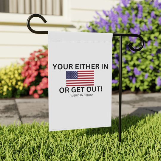 Garden & House Banner, american flag, american strong, usa, Memorial day