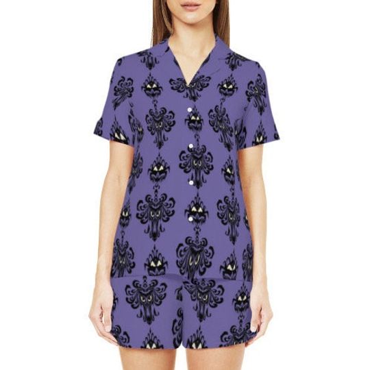 Haunted Masion Pajamas, Midnight Shirt, Pajamas Pants, Set Of Pajamas