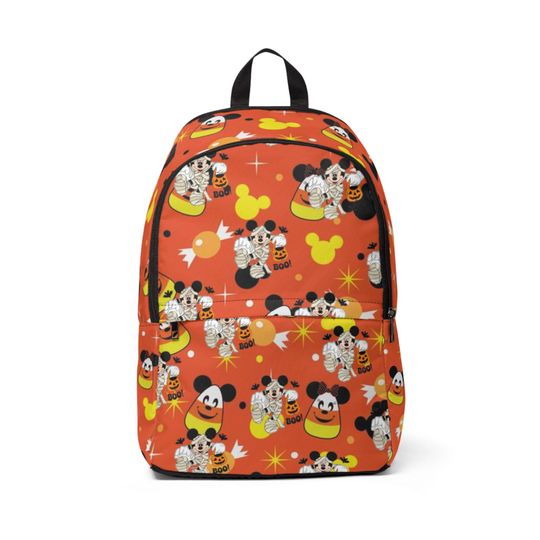 mickey mouse halloween Unisex Fabric Backpack