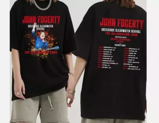 John Fogerty The Celebration Tour 2024 Shirt, John Fogerty Fan Shirt