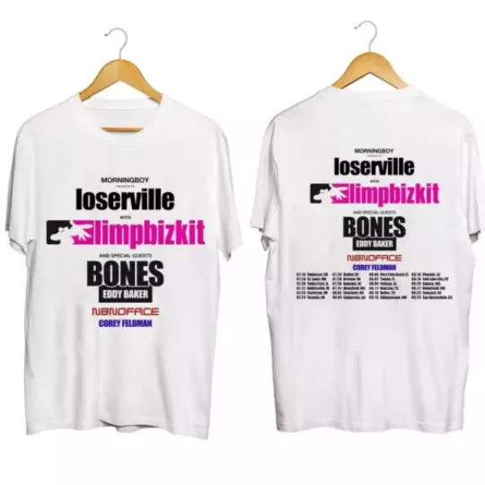 Limp Bizkit - 2024 Loserville Tour Shirt, Limp Bizkit Band Shirt