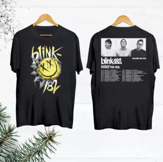 new shirt, B182 Band World Tour 2024 Shirt, B182 Fan Gift Shirt