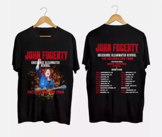 John Fogerty The Celebration Tour 2024 Shirt, John Fogerty Fan T-Shirt