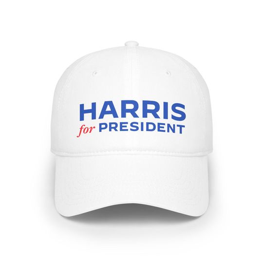 Low Profile Baseball Cap  Biden, Trump, Feminist Hat
