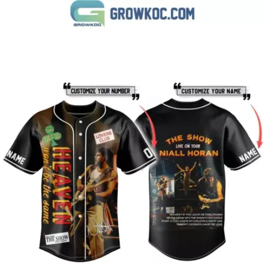 Niall Horan The Show Live On Tour 2024 Personalized Baseball Shirt