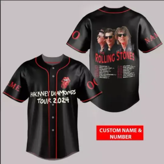Personalized-The New Rolling Stones Hackney Tour 2024 Printed Shirt