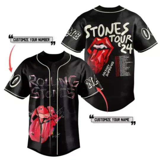Personalized The New Rolling Stones Hackney Tour 2024 Printed Shirt