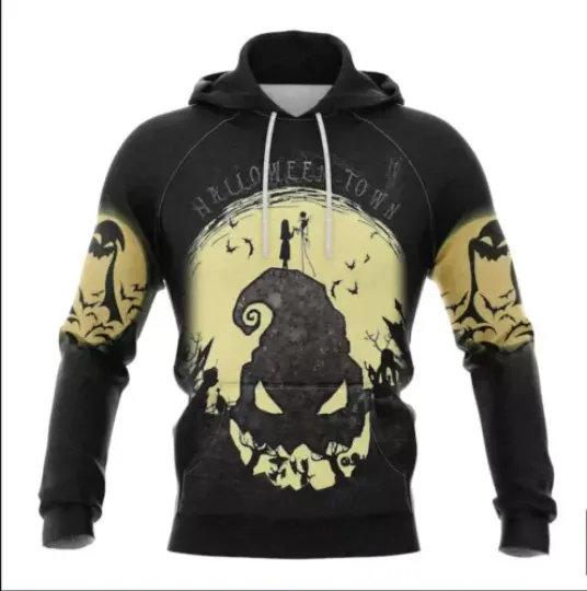 Oogie Boogie Halloween All Over Print Unisex 3D HOODIE Halloween Gift