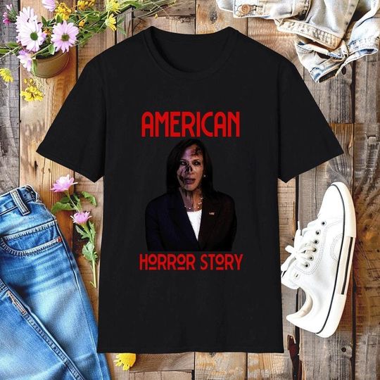 Kamala Harris Zombie American Horror Story Halloween T-Shirt