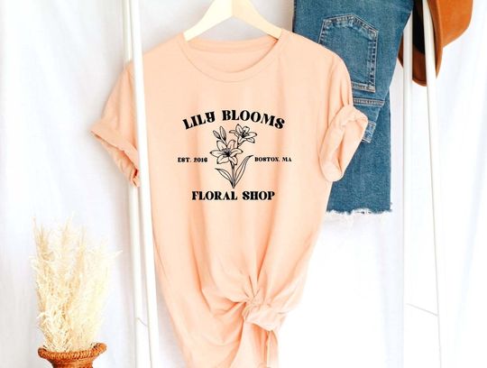 Lily Bloom's Floral Shop Shirt,It Ends With Us Shirt, Lily Bloom,Booktok,It Starts With Us,Bookish,gft for her
