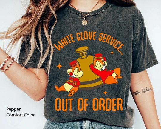 Chip and Dale Tower of Terror  T-shirt, Disney Hollywood Tower Hotel Shirt