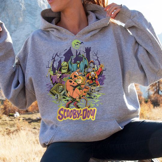 Vintage Scooby Doo Hallowee Hoodie, Monster Tee, Hocus Pocus Shirts, Sanderson Sisters Shirts