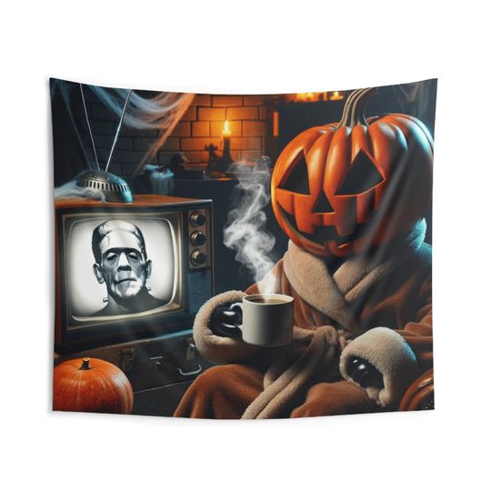 Halloween Tapestry, Halloween Home Decor, Horror Decor, Halloween Gifts Idea