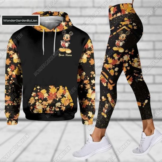 Halloween Mickey Hoodie, Mickey Hoodie, Disney Mickey Hoodie, Mickey Legging, Custom Halloween Hoodie, Autumn Mickey Hoodie