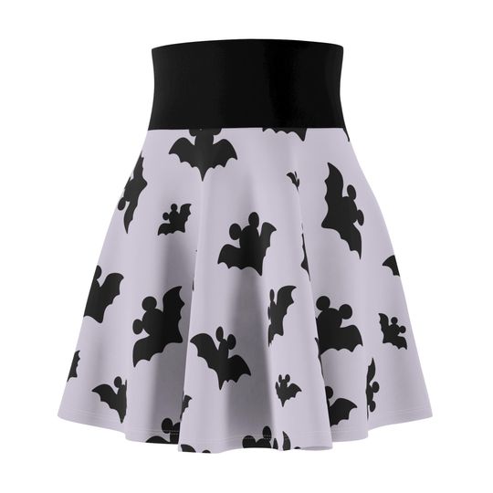 Disney Halloween Skirt, Mickey Bat Skirt, Lavender Disney Skirt, Disney Bounding Skirt, Disney Skirt, Magic Kingdom Skirt,