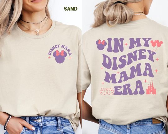 In My Mom Era Shirt, Minnie Mouse Mom Shirt, Disney Mom Shirt, Disney Mama Shirt, Disney Mothers Day Shirt, Minnie Mom Shirt