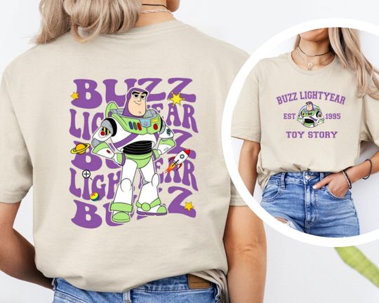 Buzz Lightyear Est 1995 Toy Story Shirt, Disneyland Shirt, Toy Story Movie Shirt, Infinity and Beyond Shirt, Disney Trip Shirt, Family Trip