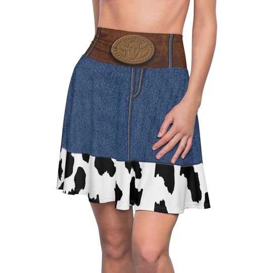 Jessie Skirt, Jessie Toy Story Costume Adult, Toy Story Skirt, Disney Running Skirt, Disney Skirt for Women, Halloween Costume Disney