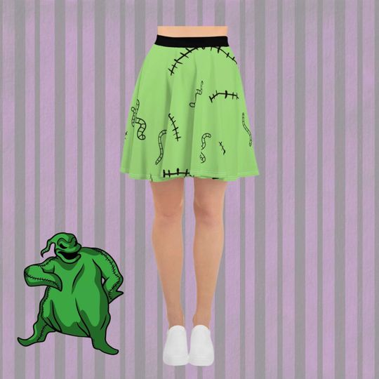 Oggie Boogie Skirt Nightmare Before Christmas Halloween costume running skirt run Disney Halloween