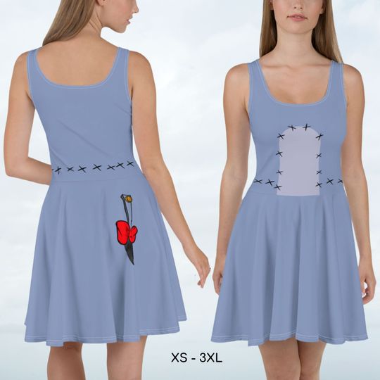 Winnie the Pooh Eeyore Skater Dress Pooh Running Costume Halloween Dress Cosplay Outfit Running Dress Half Marathon Adult Halloween Costume