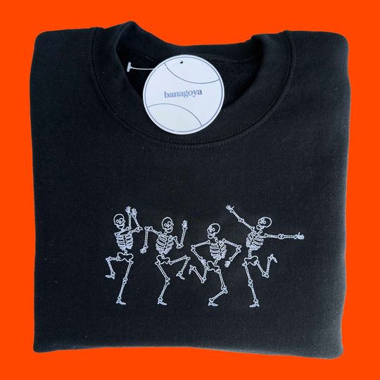 Dancing skeleton Halloween sweatshirt, Halloween shirt, Halloween gift