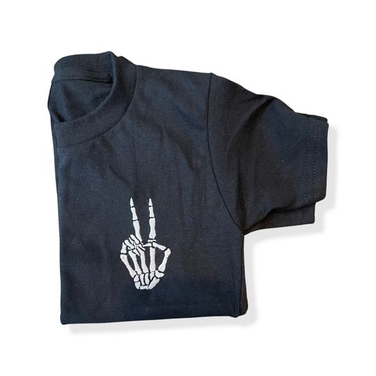 Embroidered Halloween Sweatshirt, Embroidered Pullover, Skeleton Sweatshirt