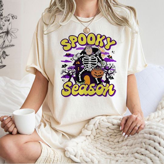 Spooky Season Buzz Lightyear Shirt, Disneyland Halloween T-shirt