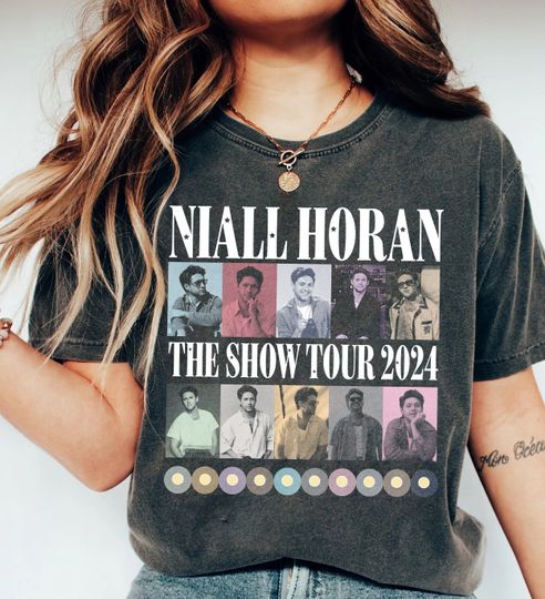 90s Niall Horan Graphic Tshirt, Comfort Colors Niall Horan The Show Live On Concert 2024 Shirt, Niall Horan Merch Shirt, 2024 Tour Shirt