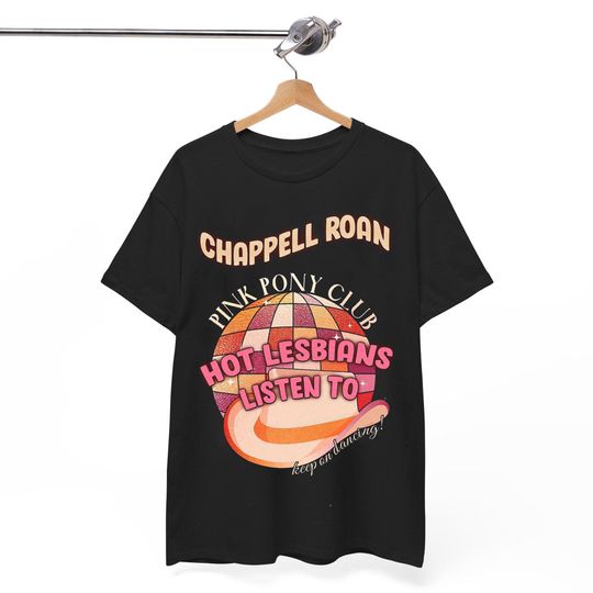 Chappell Roan Shirt, Pink Pony Club Shirt, Sapphic Lesbian WLW Pride Music Shirt, Concert Tour 2024, Chappell Roan Pink Pony Club Shirt