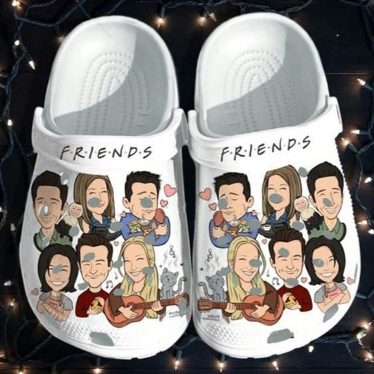 Friends Clogs, I'll Be There For You Friends Sitcom Clogs, Friends Sitcom Clogs, Friends Sitcom Gifts, Friends Sitcom Shoes, For Women