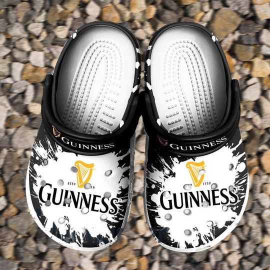 Guinness Clogs, Guinness Shoes, Guinness Beer Clogs, Guinness Gifts, Summer Shoes, Clogs For Men, Women, Halloween Gift, Christmas