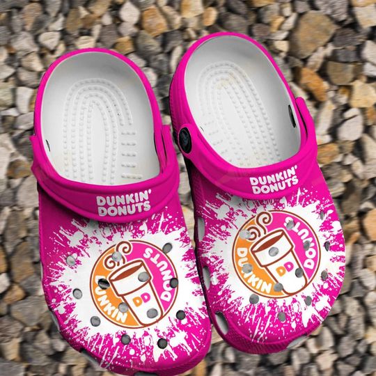 Dunkin Donuts Clogs, Dunkin Sandals, Dunkin Donuts Gift, Dunkin Shoes For Women, Dunkin Men Shoes, Dunkin Summer Shoes