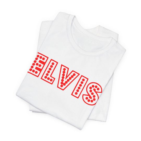 Elvis Presley T-Shirt - Classic Rock 'n' Roll Tribute Retro Elvis Billboard Sign
