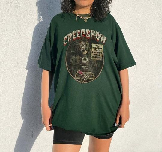 Creepshow, stephen king, george romero shirt, Horror movies shirt
