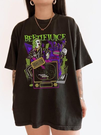 Beetlejuice 1988 Movie shirt, Vintage Horror Beetlejuice Shirt