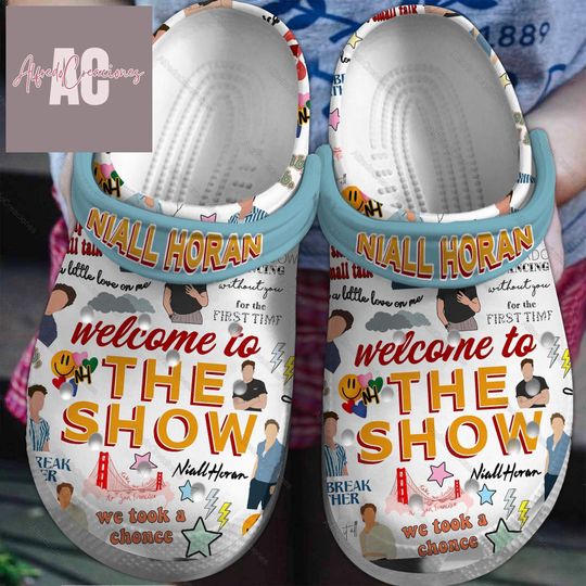 Niall Horan Clogs, Niall Horan Sandals, Niall Horan Merch SHoes, The Show Shoes, Niall Horan Tour Shoes, Niall Horan Fans Gifts