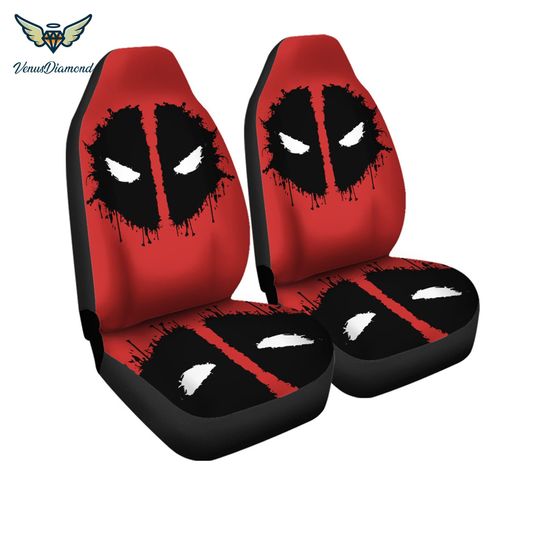 Deadpool Car Seat | Deadpool Car Seat Protector | Deadpool 3 | Car Decor | Car Accessories | Father's Day Gift | Gift For Dad