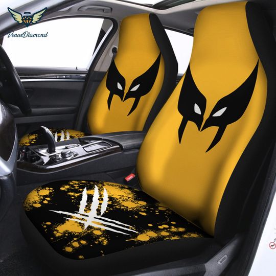 Wolverine Car Seat, Wolverine Logan Car Seat Cover, X-Men Wolverine Car Accessories, Wolverine Car Decor, Gift for Him