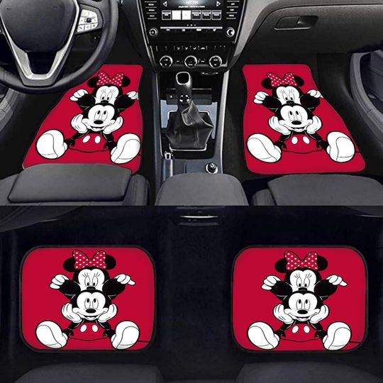 Mickey Cute 3D Car Floor Mat,Disney Car Floor Mat,Cartoon Inspired Auto Floor Mat