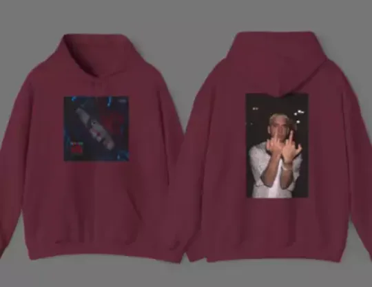 Eminem New Album Hoodie, Eminem The Death Of Slim Shady Cover Hoodie