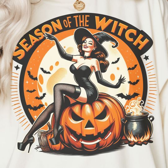 Vintage Halloween Shirt| Witchy Things Shirt| Spooky Shirt| Witch shirt | Season of the witch | Halloween Shirt