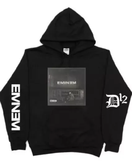 Eminem The Marshall Mathers LP Shady  Pullover Hoodie, 2024 Hot Music Tour Shirt