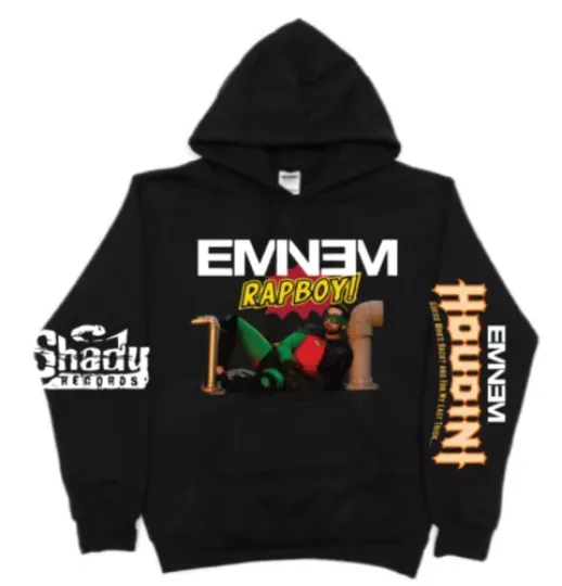 Eminem Houdini RAP BOY  Hoodie Unisex, 2024 Hot Music Tour Shirt