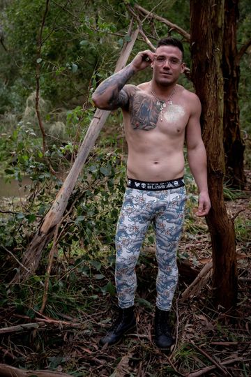 KOI Festival Leggings , Mens Workout Tights, Fitness Leggings ITAALE