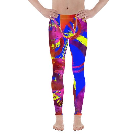 Men's Leggings - Men's pants - Premium Active Buttery Soft Workout pants - Athletic